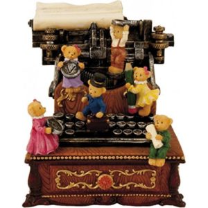 Gifts for Writers - Bears Music Box