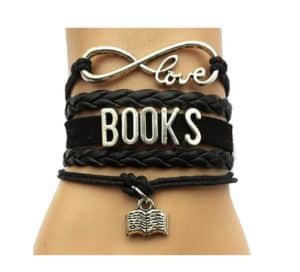 Gifts for writers - book bracelet