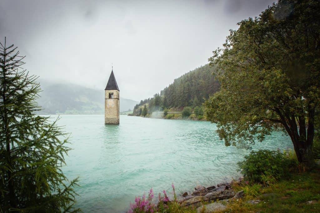 Tower in a river