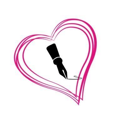 pen in a heart representing healing writing workshop.