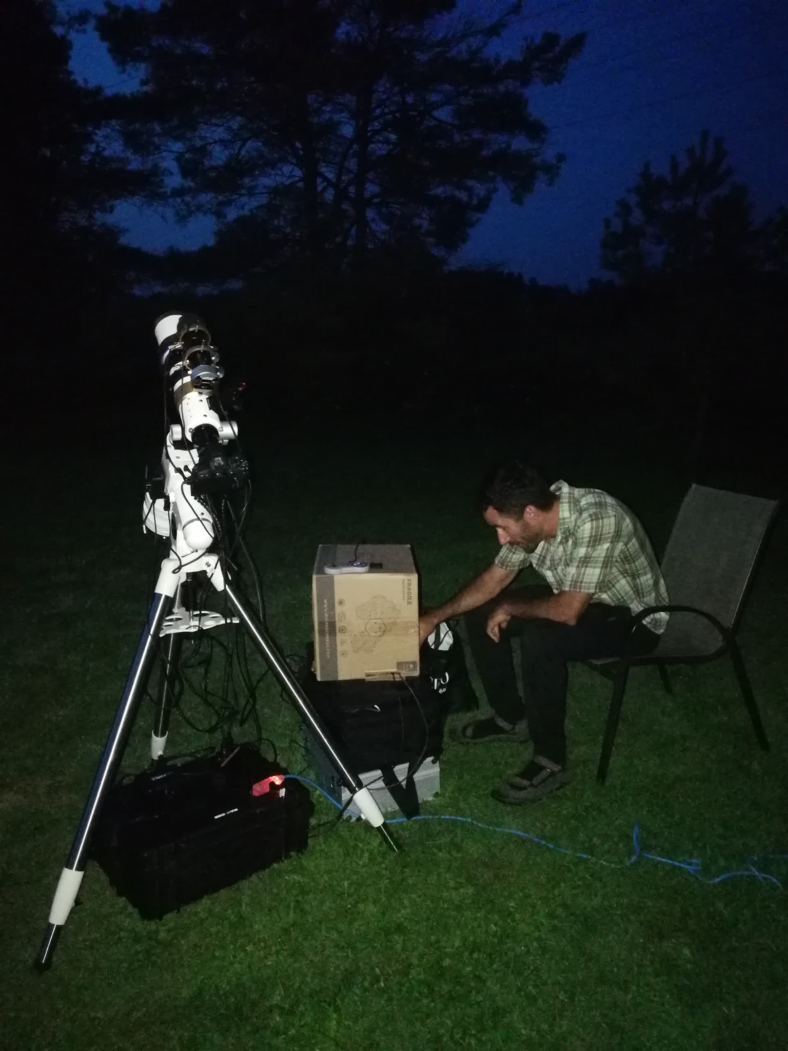Guest with Telescope