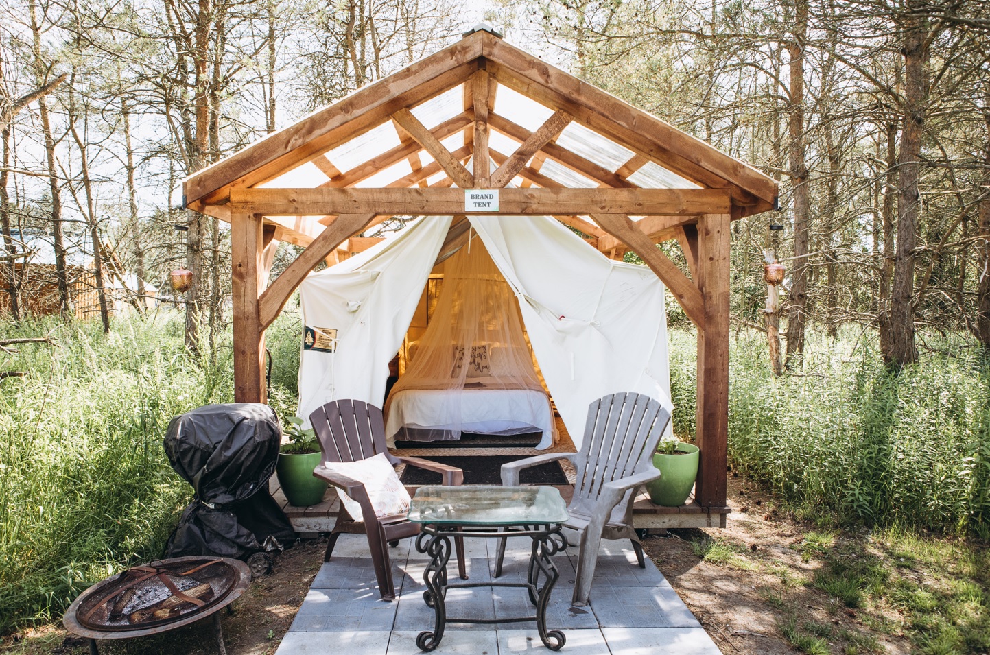 Brand Tent: A Unique Glamping Experience
